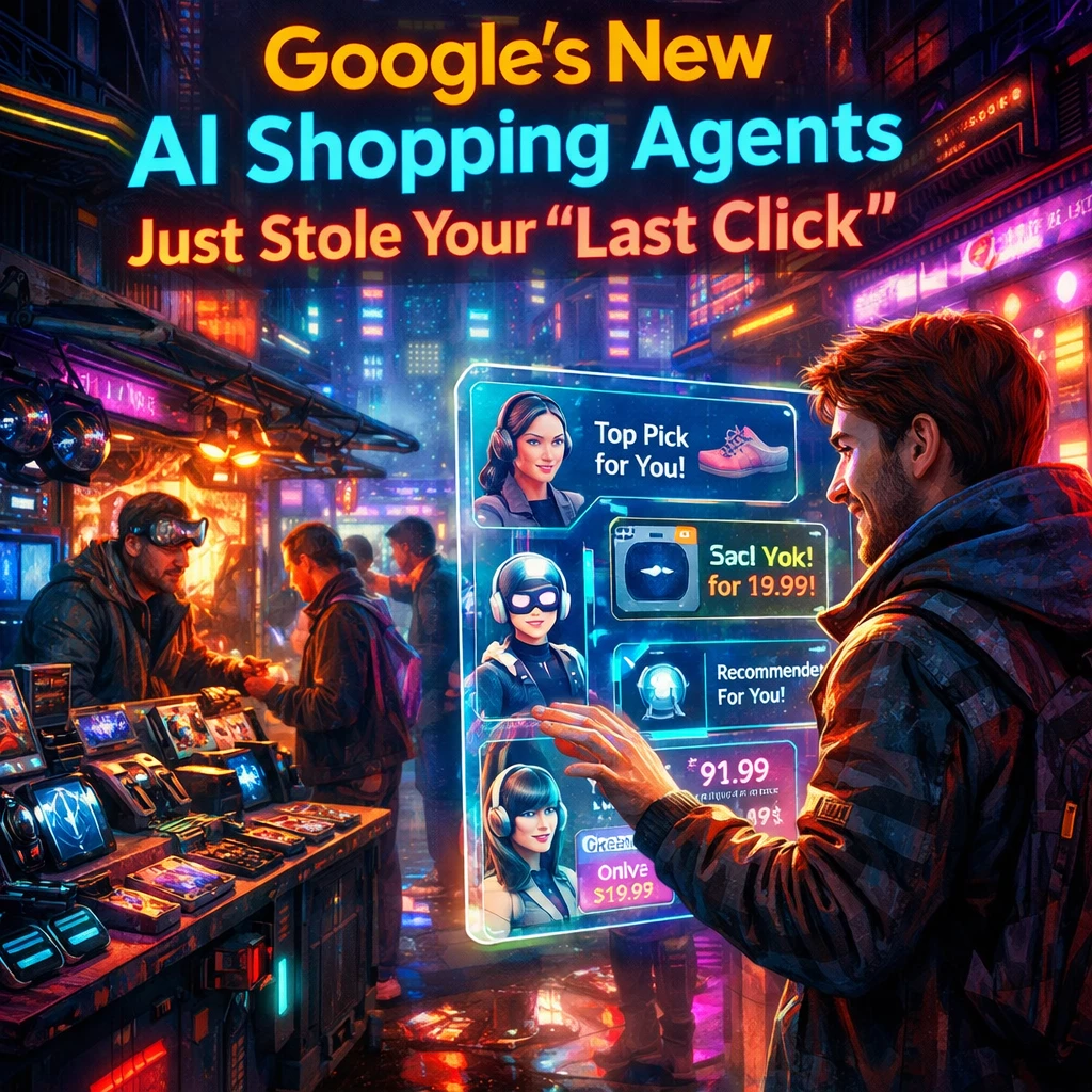 Google’s New AI Shopping Agents Just Stole Your “Last Click”