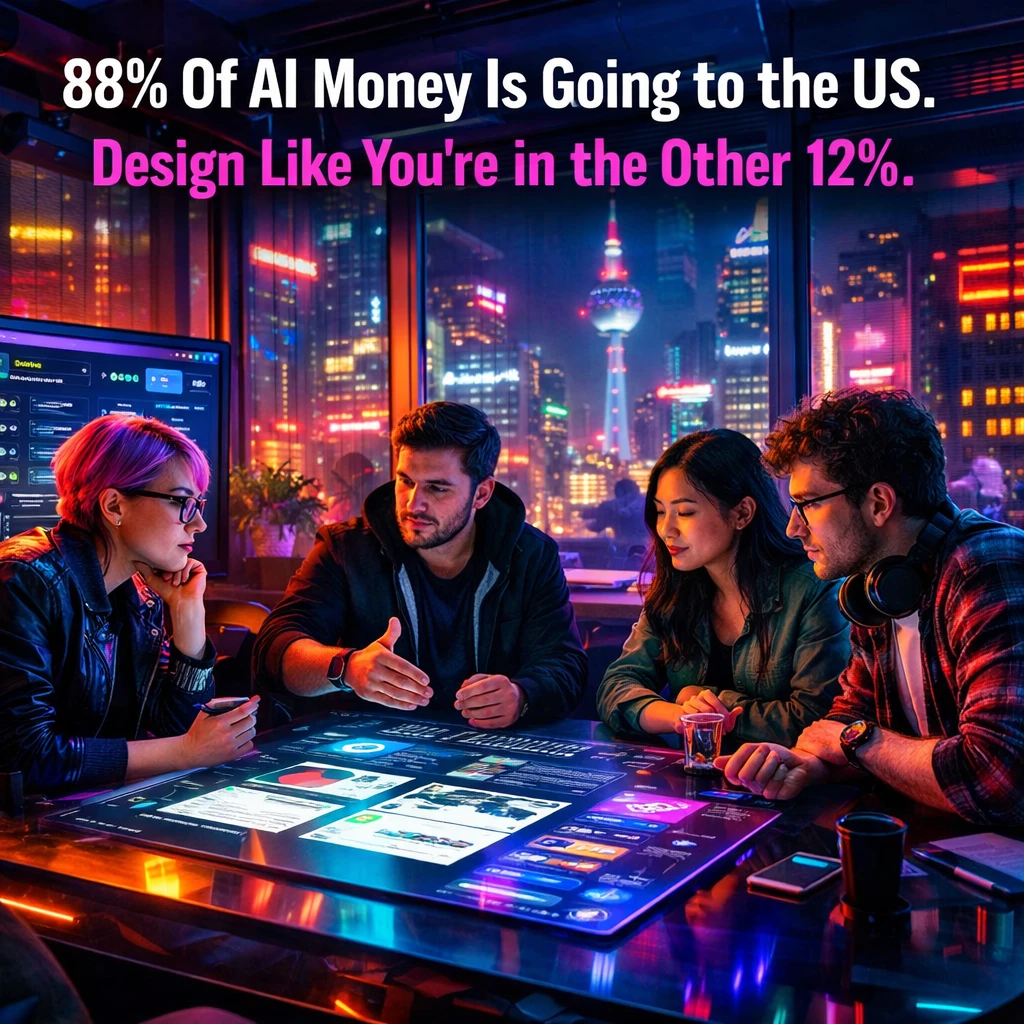 88% Of AI Money Is Going to the US. Design Like You’re in the Other 12%.