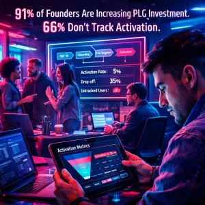 91% of Founders Are Increasing PLG Investment. 66% Don't Track Activation.