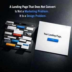 A Landing Page That Does Not Convert Is Not a Marketing Problem. It Is a Design Problem.
