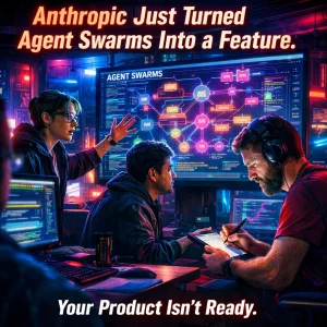 Anthropic Just Turned Agent Swarms Into a Feature. Your Product Isn't Ready.