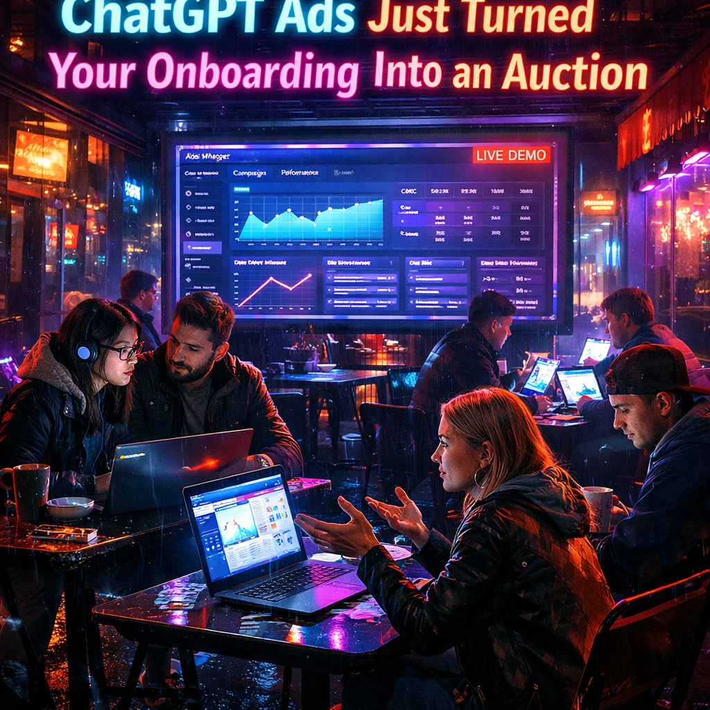ChatGPT Ads Just Turned Your Onboarding Into an Auction