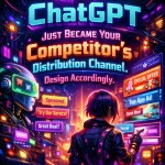 ChatGPT Just Became Your Competitor's Distribution Channel. Design Accordingly.