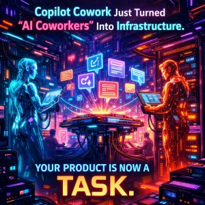 Copilot Cowork Just Turned “AI Coworkers” Into Infrastructure. Your Product Is Now a Task.