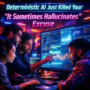 Deterministic AI Just Killed Your “It Sometimes Hallucinates” Excuse