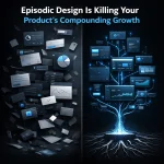 Episodic Design Is Killing Your Product's Compounding Growth