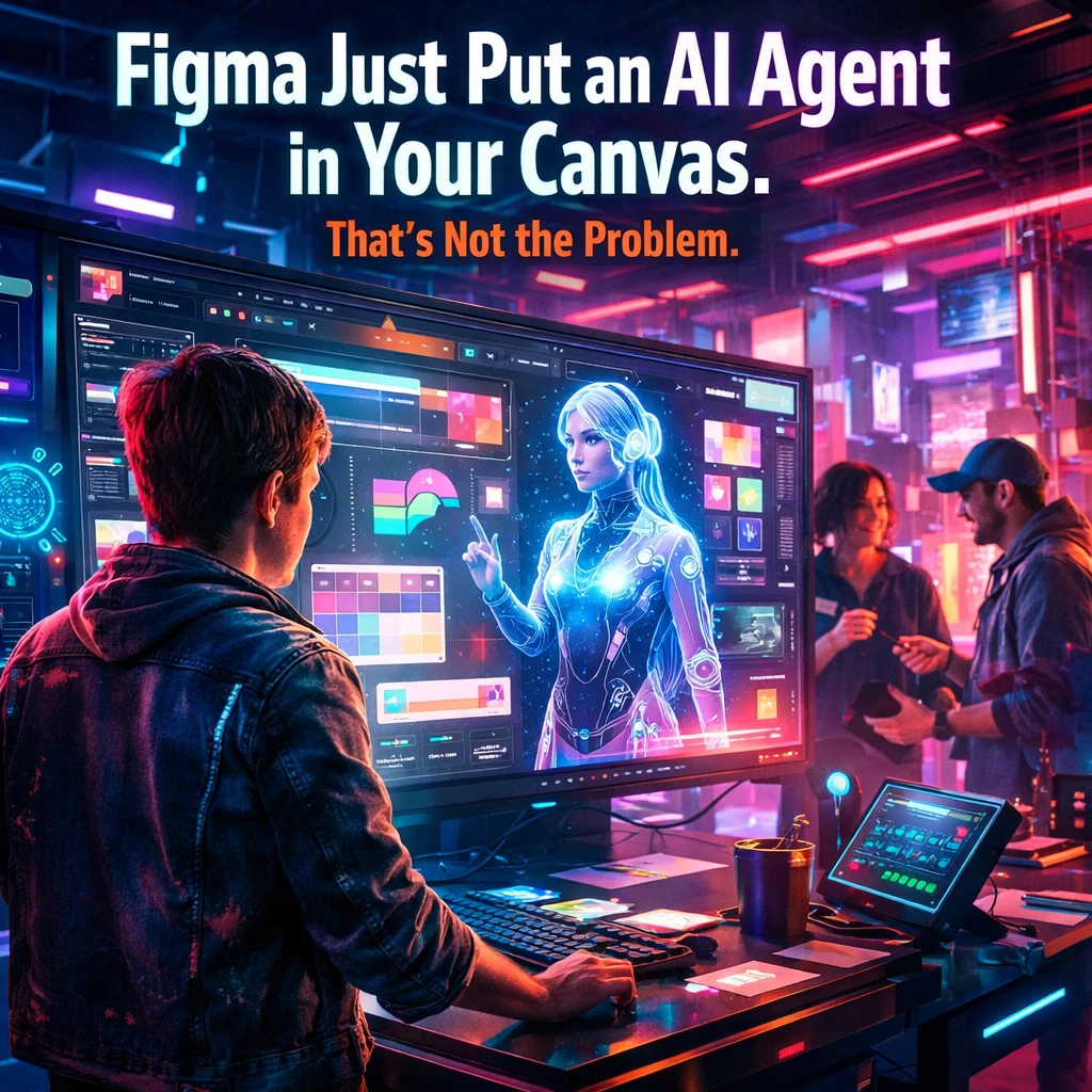 Figma Just Put an AI Agent in Your Canvas. That’s Not the Problem.