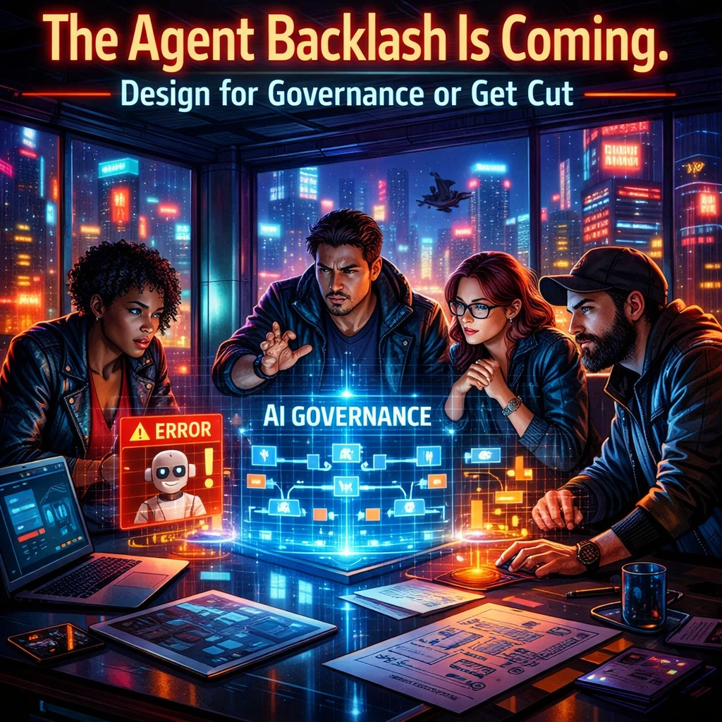 The Agent Backlash Is Coming. Design for Governance or Get Cut
