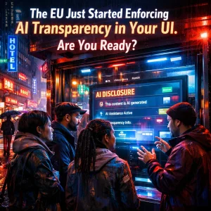 The EU Just Started Enforcing AI Transparency in Your UI. Are You Ready?