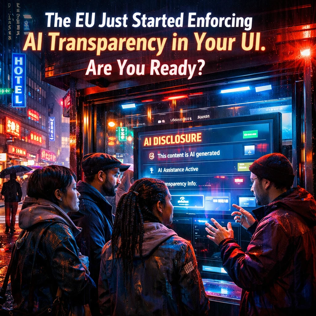 The EU Just Started Enforcing AI Transparency in Your UI. Are You Ready?