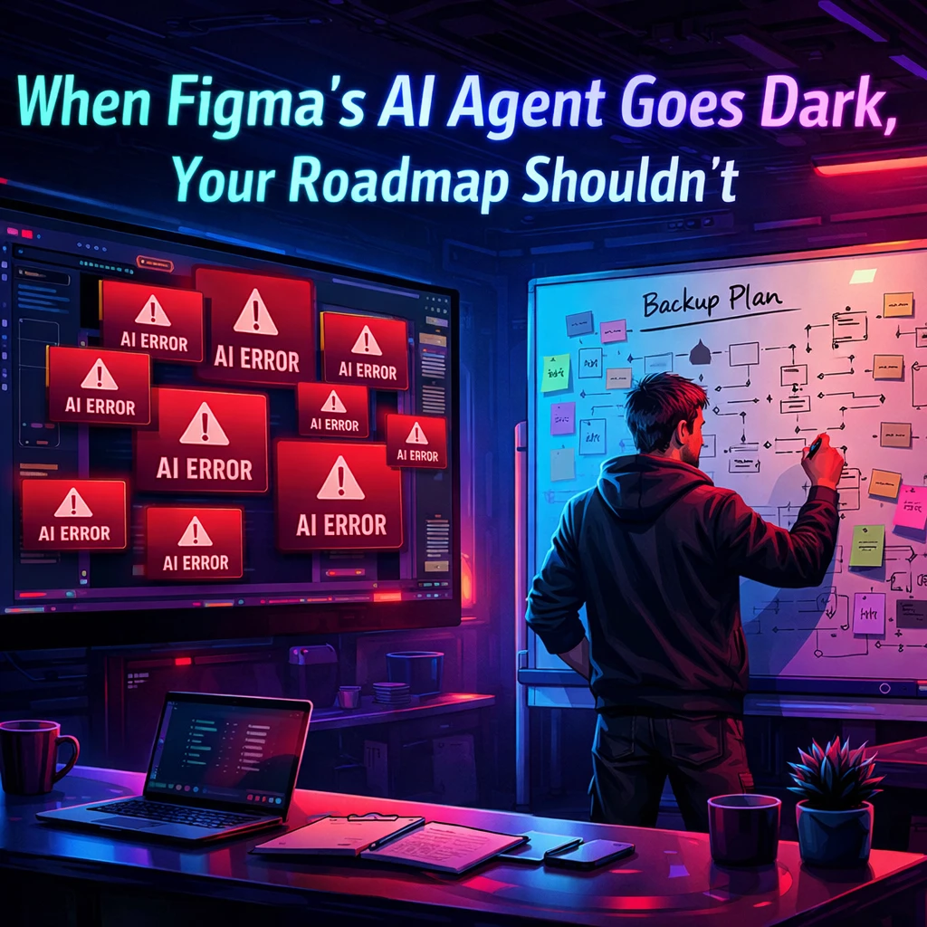 When Figma’s AI Agent Goes Dark, Your Roadmap Shouldn’t