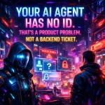 Your AI Agent Has No ID. That's a Product Problem, Not a Backend Ticket.