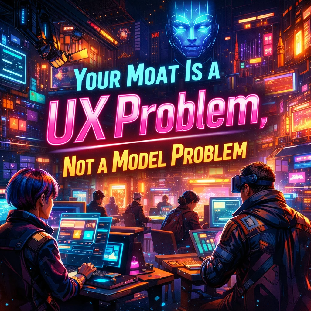 Your Moat Is a UX Problem, Not a Model Problem
