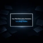 Your Pitch Deck Is Not a Presentation. It Is a Design Problem.