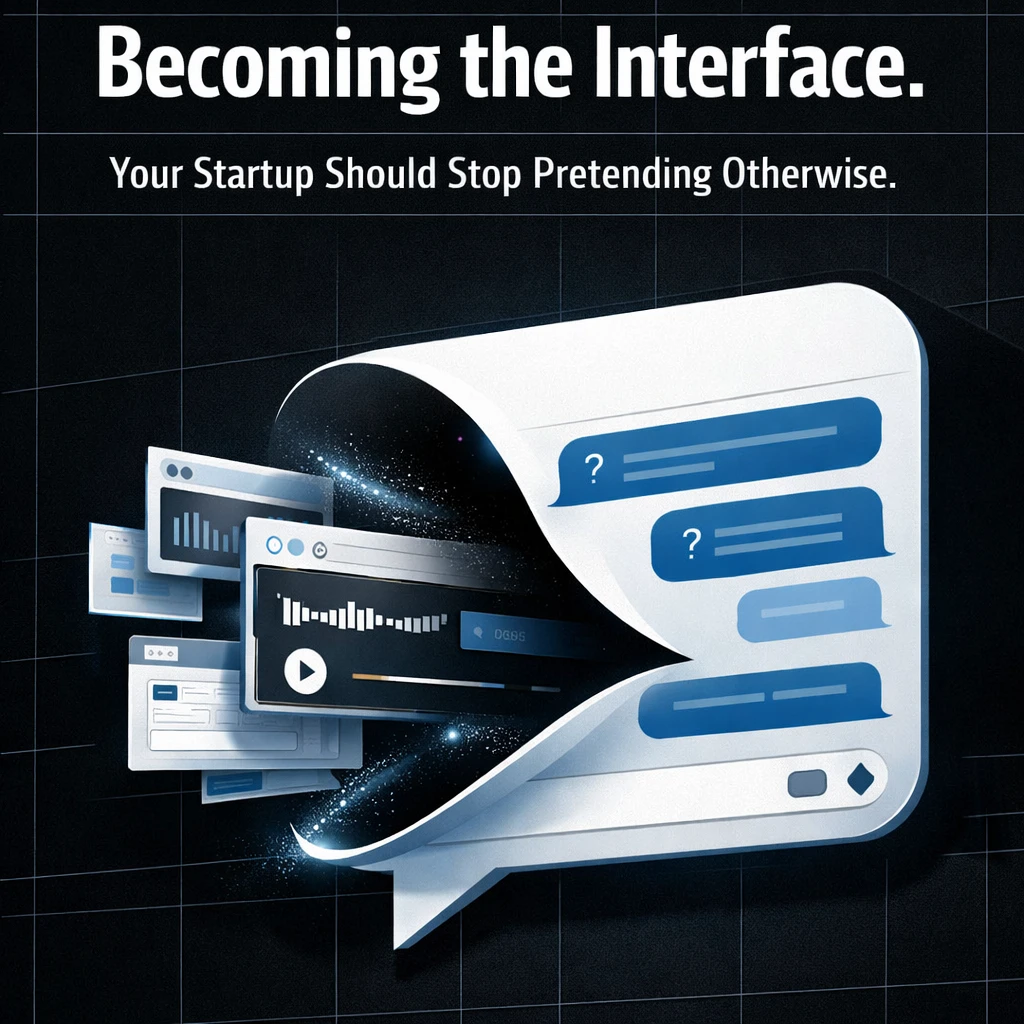 ChatGPT Is Becoming the Interface. Your Startup Should Stop Pretending Otherwise.