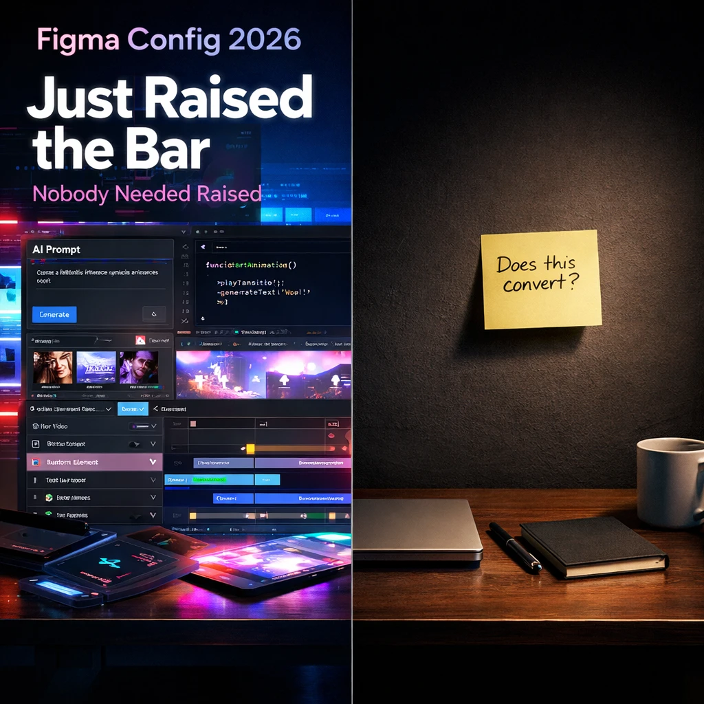 Figma Config 2026 Just Raised the Bar Nobody Needed Raised