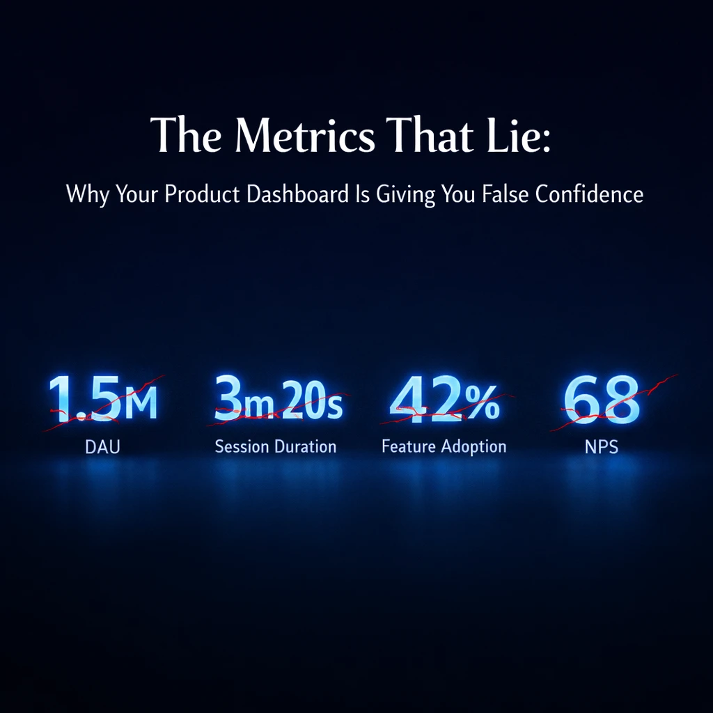 The Metrics That Lie: Why Your Product Dashboard Is Giving You False Confidence