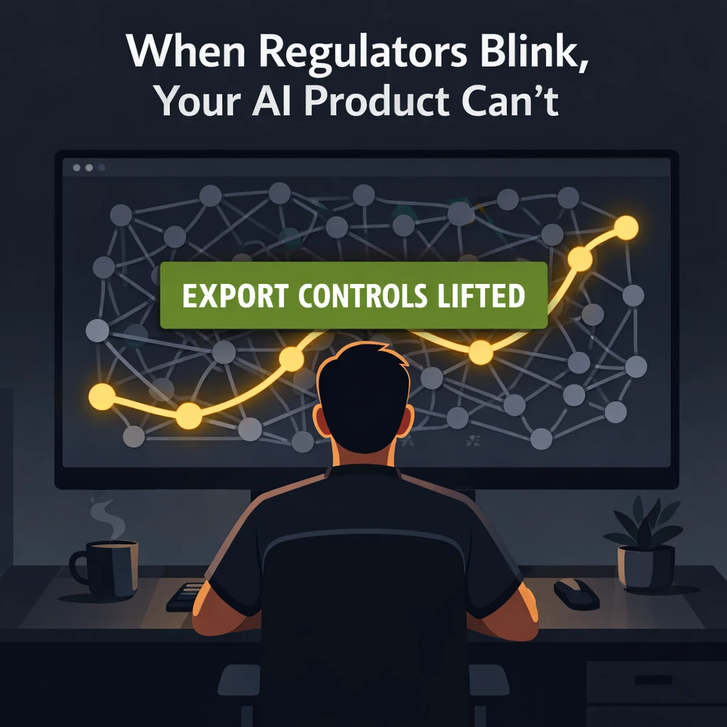 When Regulators Blink, Your AI Product Can’t