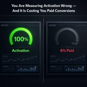 You Are Measuring Activation Wrong — And It Is Costing You Paid Conversions