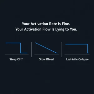 Your Activation Rate Is Fine. Your Activation Flow Is Lying to You.